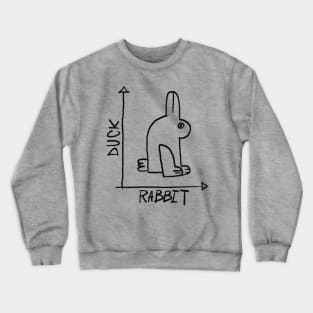 Duck Or Rabbit Crewneck Sweatshirt